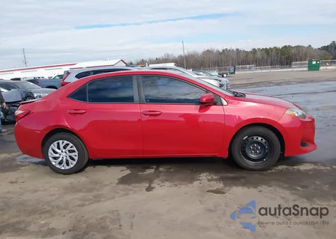 2017 Toyota Corolla Le from USA, damaged, VIN 2T1BURHE4HC775436